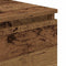 vidaXL - Dressoir - 60x35x76 - cm - bewerkt - hout - oud - houtkleurig