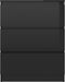 vidaXL - Dressoir - 60x35x76 - cm - bewerkt - hout - wit