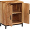 vidaXL - Dressoir - 60x35x76 - cm - massief - acaciahout - bruin