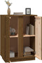 vidaXL - Dressoir - 60x35x80 - cm - massief - grenenhout - honingbruin