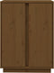 vidaXL - Dressoir - 60x35x80 - cm - massief - grenenhout - honingbruin
