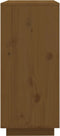 vidaXL - Dressoir - 60x35x80 - cm - massief - grenenhout - honingbruin