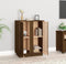 vidaXL - Dressoir - 60x35x80 - cm - massief - grenenhout - honingbruin