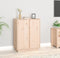 vidaXL - Dressoir - 60x35x80 - cm - massief - grenenhout