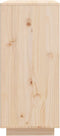 vidaXL - Dressoir - 60x35x80 - cm - massief - grenenhout