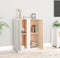 vidaXL - Dressoir - 60x35x80 - cm - massief - grenenhout - wit