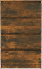 vidaXL - Dressoir - 60x35x98,5 - cm - bewerkt - hout - gerookt - eikenkleurig