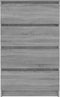vidaXL - Dressoir - 60x35x98,5 - cm - bewerkt - hout - grijs - sonoma - eikenkleurig