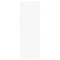 vidaXL - Dressoir - 60x35x98,5 - cm - bewerkt - hout - hoogglans - wit