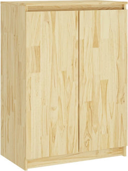 vidaXL - Dressoir - 60x36x84 - cm - massief - grenenhout