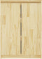 vidaXL - Dressoir - 60x36x84 - cm - massief - grenenhout