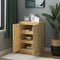 vidaXL - Dressoir - 60x36x84 - cm - massief - grenenhout