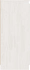 vidaXL - Dressoir - 60x36x84 - cm - massief - grenenhout - wit