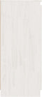 vidaXL - Dressoir - 60x36x84 - cm - massief - grenenhout - wit