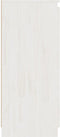 vidaXL - Dressoir - 60x36x84 - cm - massief - grenenhout - wit