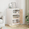 vidaXL - Dressoir - 60x36x84 - cm - massief - grenenhout - wit