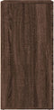 vidaXL - Dressoir - 60x39x80 - cm - bewerkt - hout - bruin - eikenkleurig