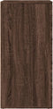 vidaXL - Dressoir - 60x39x80 - cm - bewerkt - hout - grijs - sonoma