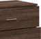 vidaXL - Dressoir - 60x39x80 - cm - bewerkt - hout - grijs - sonoma