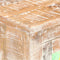 vidaXL - Dressoir - 61x35x76 - cm - ruw - acaciahout