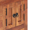 vidaXL - Dressoir - 62x30x75 - cm - massief - acaciahout