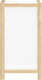vidaXL - Dressoir - 62x38x70 - cm - bewerkt - hout - wit