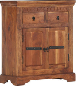 vidaXL - Dressoir - 63x30x75 - cm - massief - acaciahout