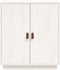 vidaXL - Dressoir - 65,5x40x75 - cm - massief - grenenhout - grijs