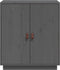 vidaXL - Dressoir - 65,5x40x75 - cm - massief - grenenhout - grijs