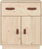 vidaXL - Dressoir - 65,5x40x75 - cm - massief - grenenhout