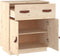 vidaXL - Dressoir - 65,5x40x75 - cm - massief - grenenhout