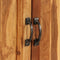 vidaXL - Dressoir - 65x30x70 - cm - gerecycled - teakhout - en - staal