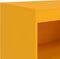 vidaXL - Dressoir - 67x39x107 - cm - staal - mosterdgeel