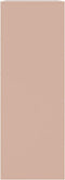 vidaXL - Dressoir - 67x39x107 - cm - staal - roze