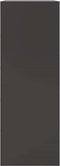 vidaXL - Dressoir - 67x39x107 - cm - staal - zwart