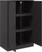 vidaXL - Dressoir - 67x39x107 - cm - staal - zwart