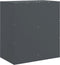 vidaXL - Dressoir - 67x39x73 - cm - staal - antracietkleurig