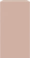 vidaXL - Dressoir - 67x39x73 - cm - staal - roze