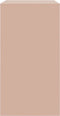 vidaXL - Dressoir - 67x39x73 - cm - staal - roze