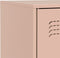 vidaXL - Dressoir - 67x39x73 - cm - staal - roze