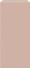 vidaXL - Dressoir - 67x39x83 - cm - staal - roze