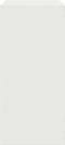 vidaXL - Dressoir - 67x39x83 - cm - staal - wit