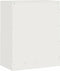 vidaXL - Dressoir - 67x39x83 - cm - staal - wit