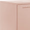 vidaXL - Dressoir - 68,5x38,5x123,5 - cm - staal - roze