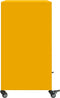 vidaXL - Dressoir - 68,5x39x72 - cm - staal - mosterdgeel