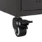 vidaXL - Dressoir - 68,5x39x72 - cm - staal - zwart