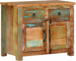 vidaXL - Dressoir - 68x35x55 - cm - massief - gerecycled - hout