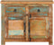 vidaXL - Dressoir - 68x35x55 - cm - massief - gerecycled - hout