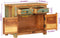 vidaXL - Dressoir - 68x35x55 - cm - massief - gerecycled - hout