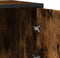 vidaXL - Dressoir - 68x35x76 - cm - bewerkt - hout - gerookt - eikenkleurig